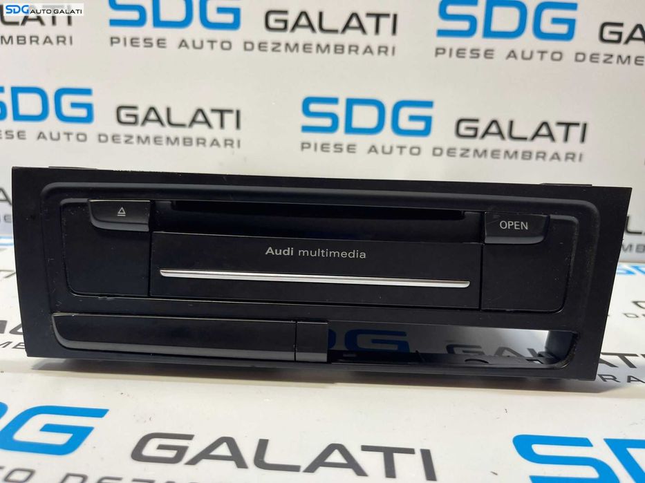 MMI Unitate Radio CD Player Audi Multimedia Audi A4 B8 2008 - 2012 Cod 8T2035652G [LR1961]