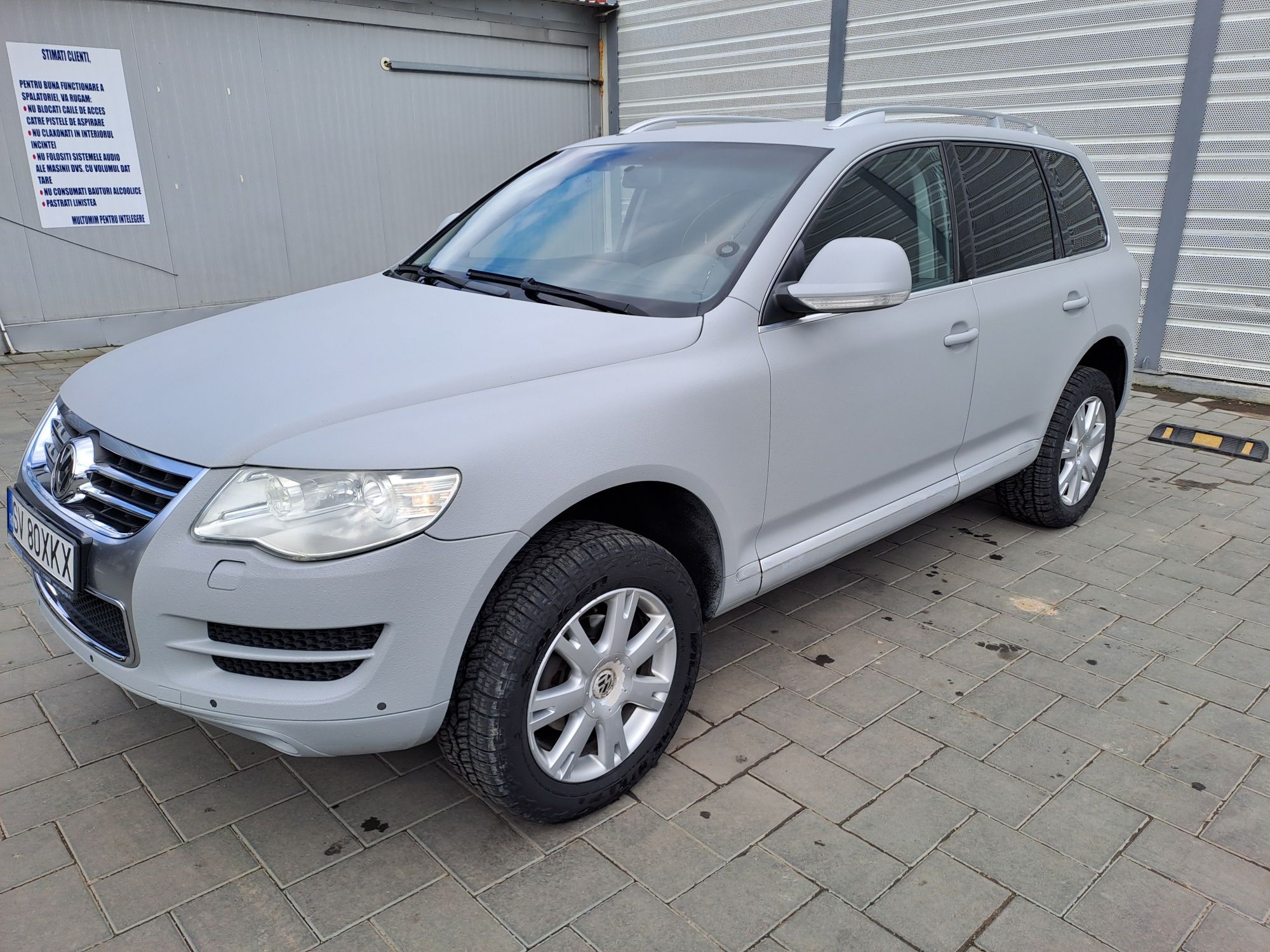 Volkswagen Touareg 2.5 BPE, manual, arcuri, vopsit Raptor