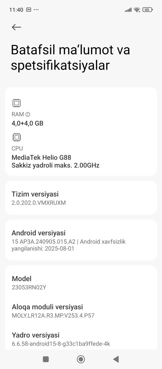 Redmi 12 telefoni