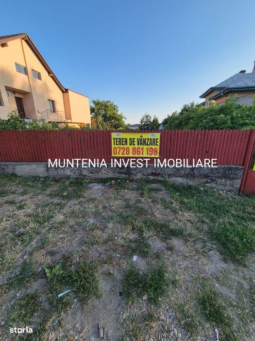 Teren intravilan 632 mp. Ștefanești vis-a-vis de Primărie