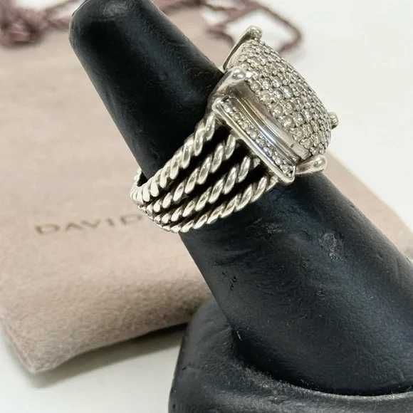 David Yurman Diamonds оригинален пръстен