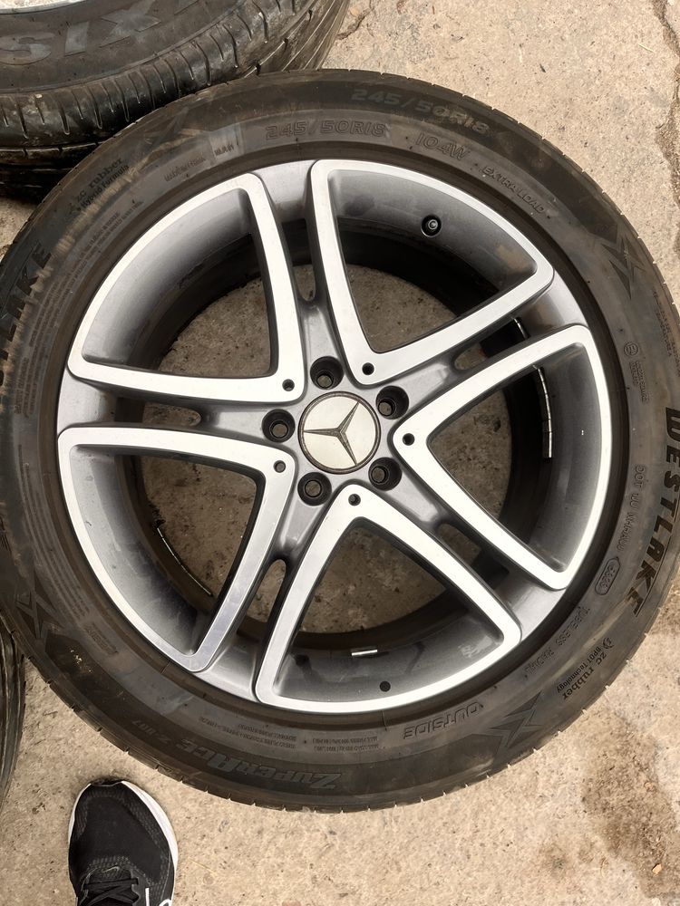 Джанти с гуми 18 цола за Mercedes W222 – Оригинални