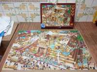 Puzzle 1000 piese D-Toys Cartoon Collection Piramida Egipt