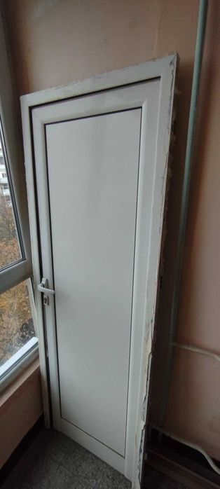 Алуминиева врата за баня + каса