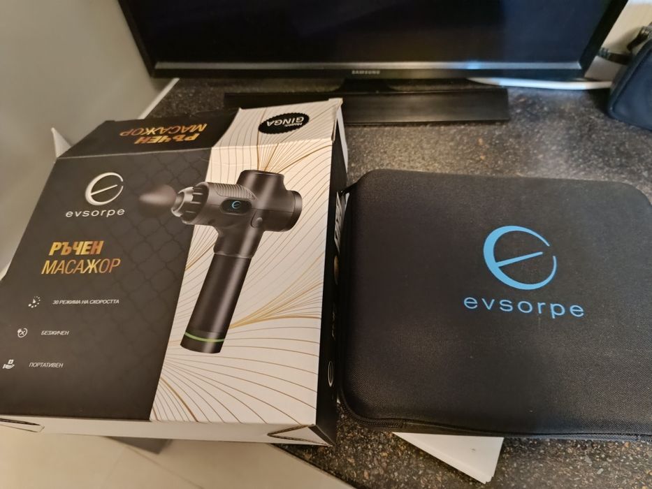 Pistol/ Aparat de masaj profesional EVSORPE nou cu garantie
