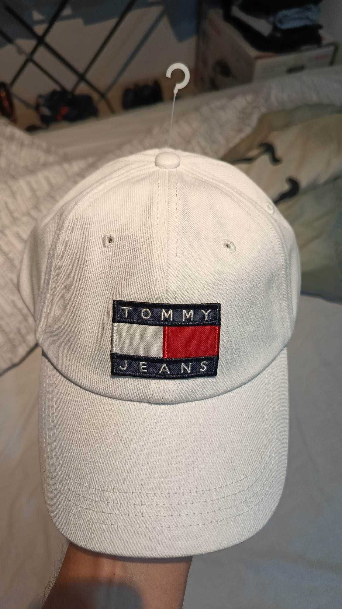 Sapca Tommy Hilfiger Men's White Heritage Flag Baseball Cap