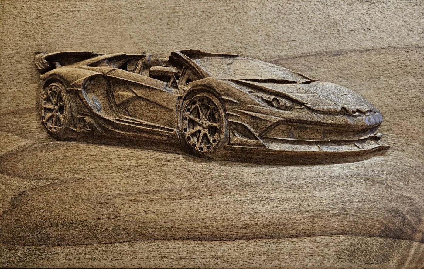 Дърворезба:Лукс, мощ и изкуство в едно – Lamborghini Roadster