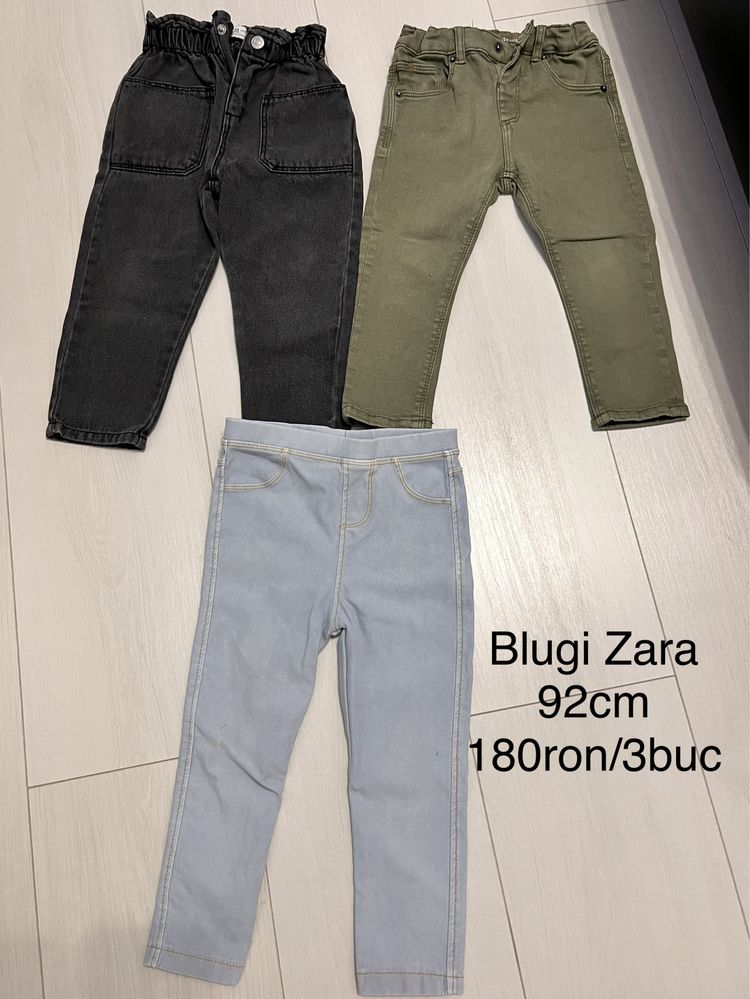 Blugi Zara 3 buc 92cm