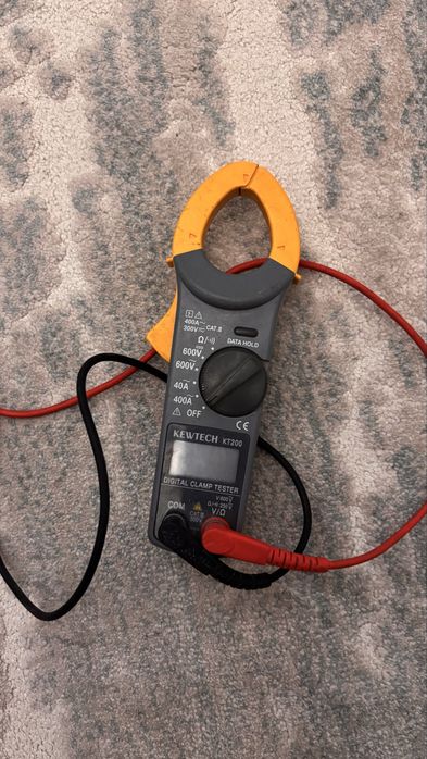 Vind  clampermetru kewtech kt 200