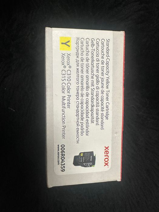 Тонер касета за Xerox C310/ C315 Yellow