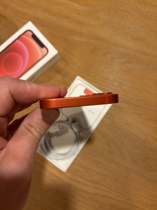 Iphone 12 Mini RED 64Gb pachet complet + extra Neverlocked