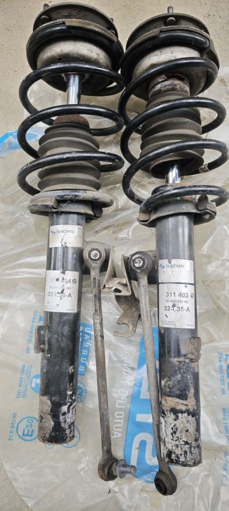 E90 E91 E92 макферсони амортисьори пружини