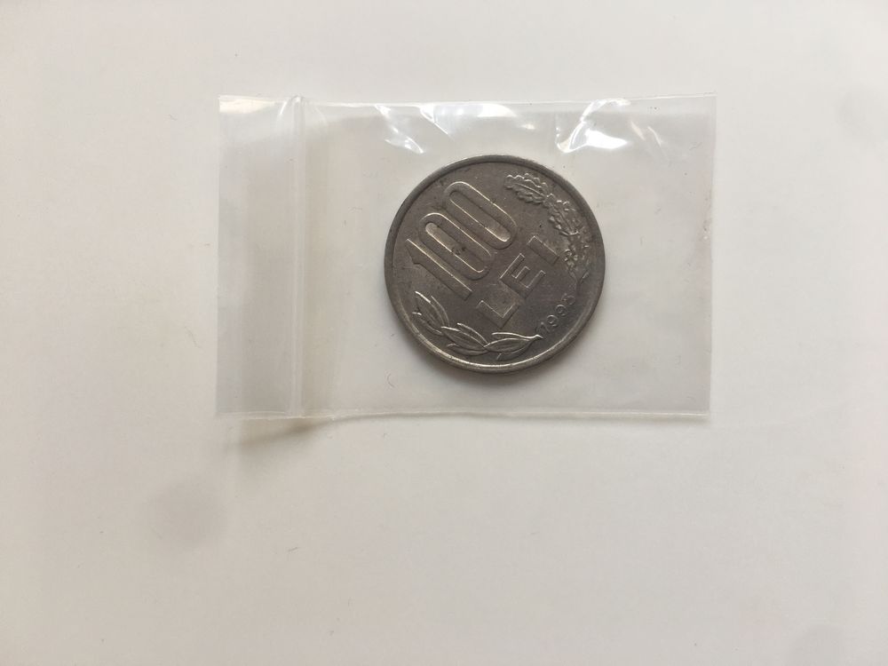 Moneda 100 lei cu chipul lui Mihai Viteazul, 1993 (transport gratuit)