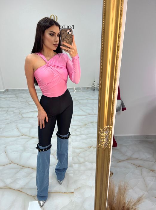 Дамско  палто от висококачествен еко косъм в бяло