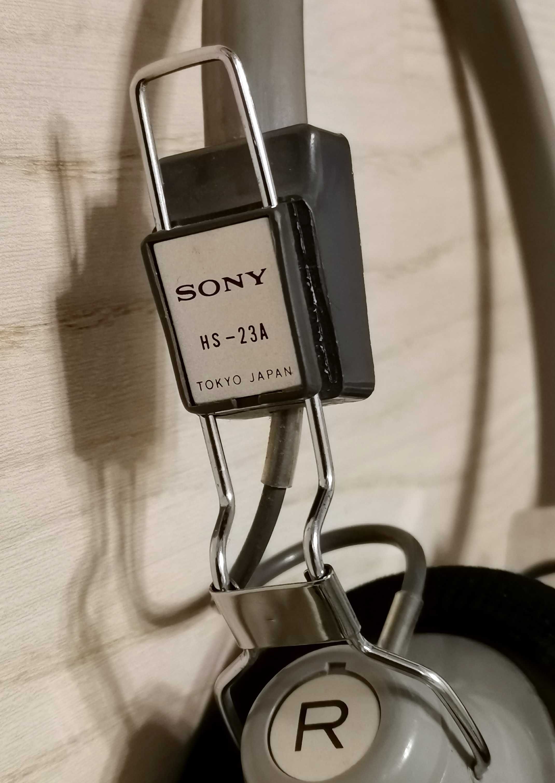 Casti cu microfon Sony HS-23A - vintage retro anii 60-70 - Japonia