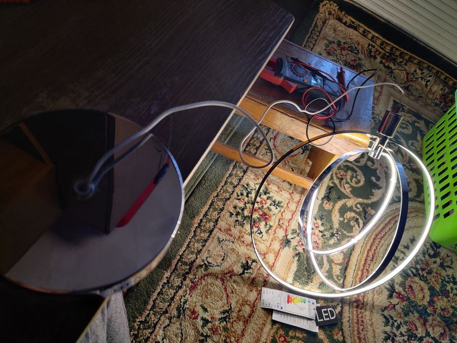 Lustra lampa led cercuri concentrice