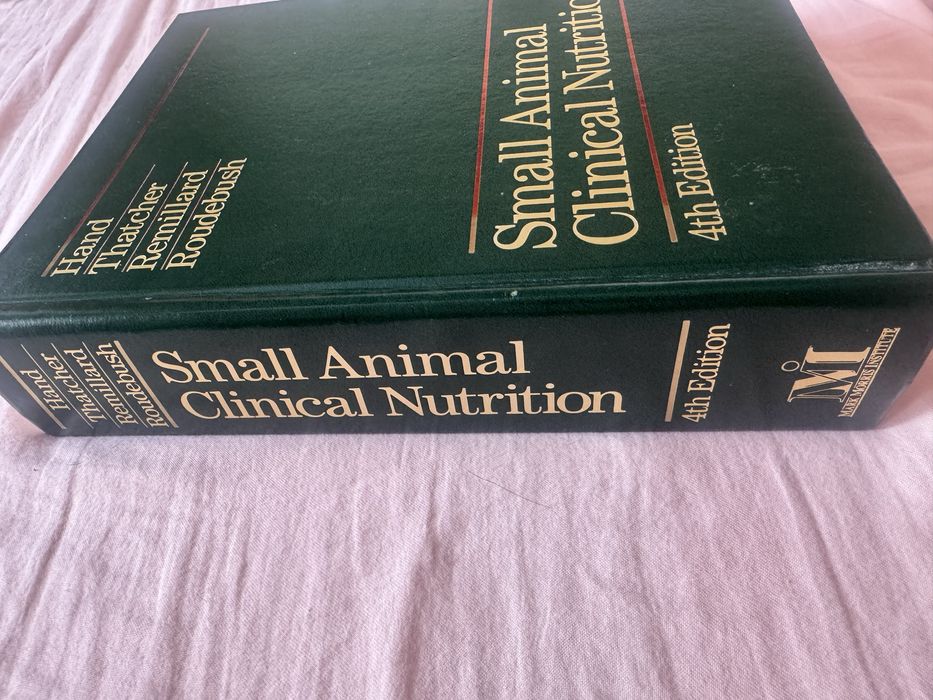 Small Animal Clinical Nutrition Hand Thatcher Remillard Roudebush