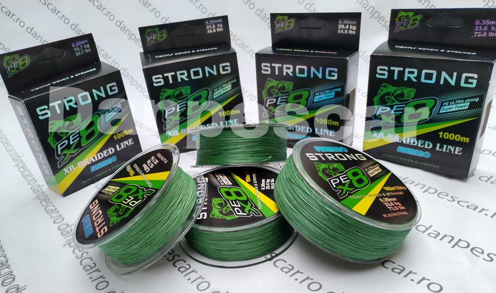 ROLA Fir textil 1000M Saimino PE X8 ultra strong impletit in 8