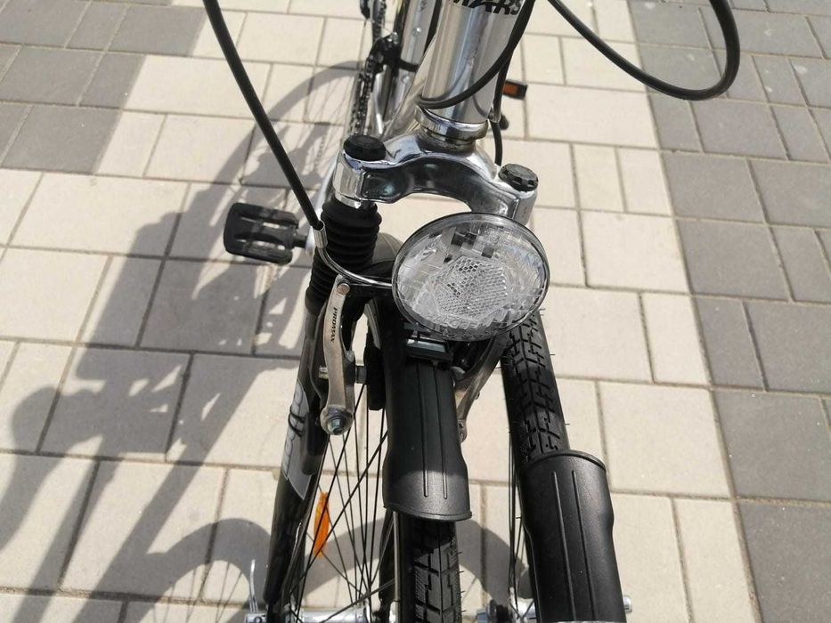 2 biciclete din aluminiu MARS de oraș și drumeții pt. bărbați și femei