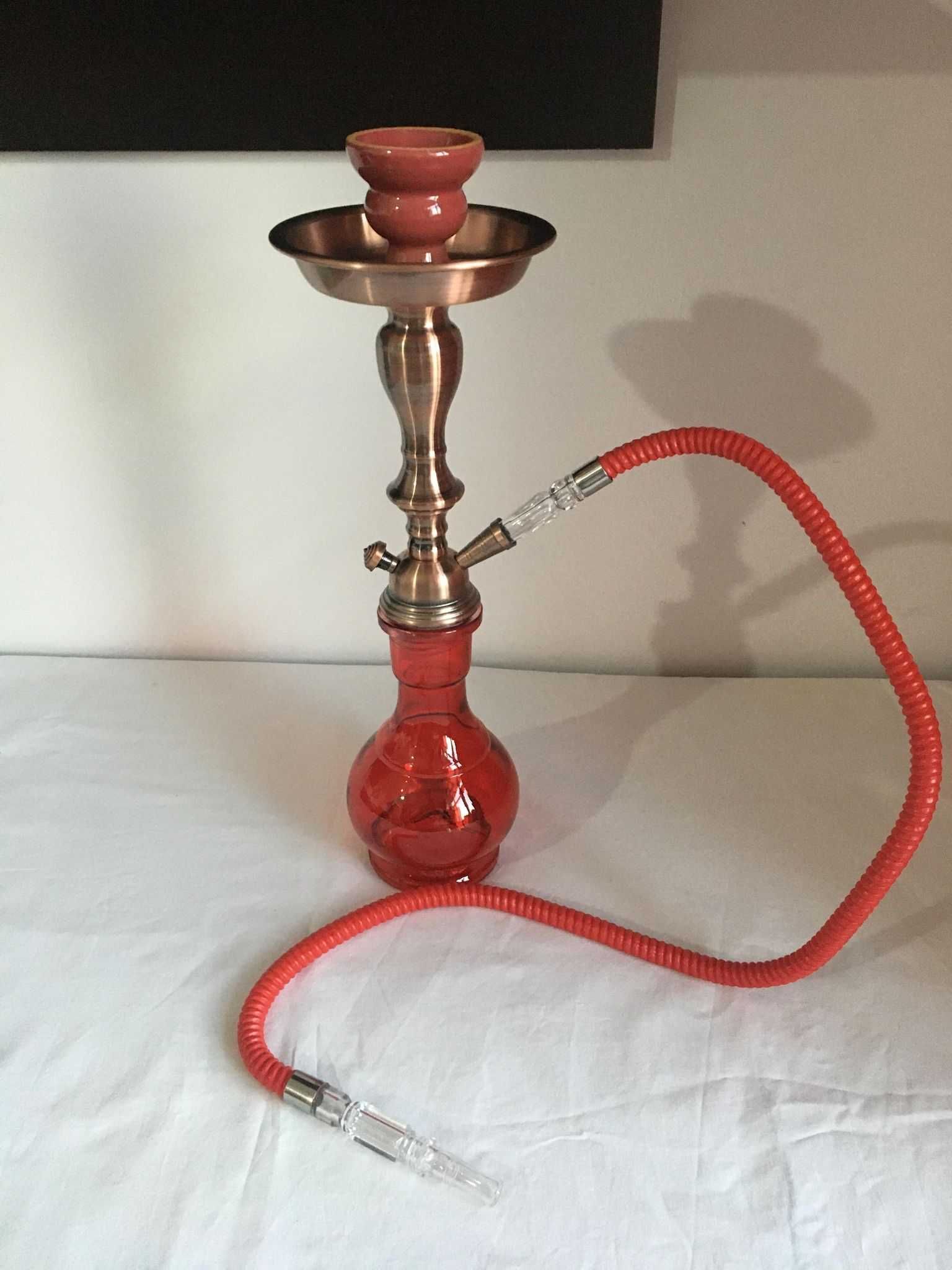 Narghilea / shisha nouă 2 furtune 60 cm. SIGILAT !