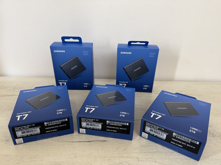 Samsung T7 2TB Бесплатная доставка