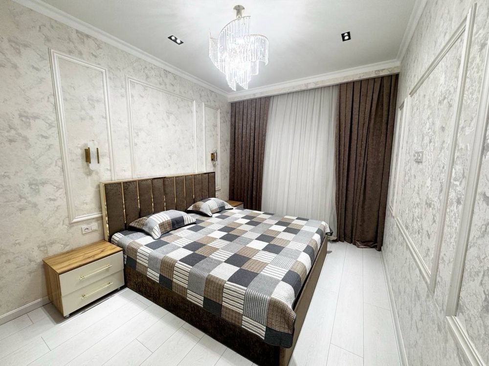 Аренда 2х ком Luxury white Янгихает Элит хаус нов