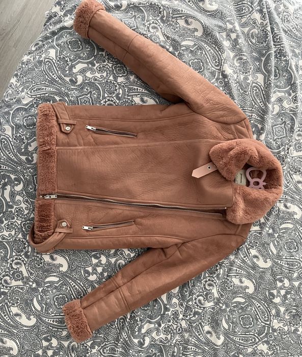 Jacheta de blana oversized Stradivarius