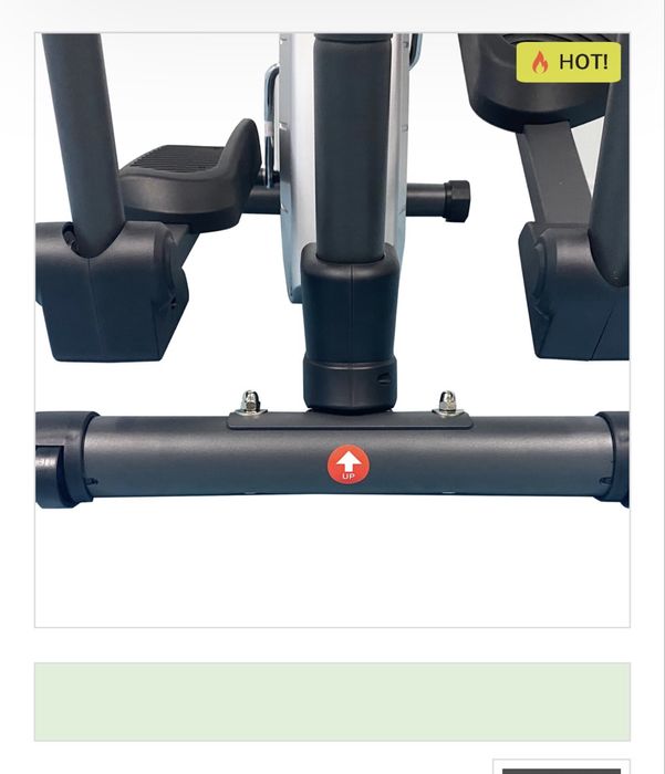 Bicicleta eliptica  fitness Techfit 300 pro -sigilata