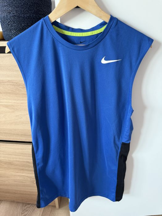 Maieu NIKE Albastru Sala Gym Barbati | Marime L