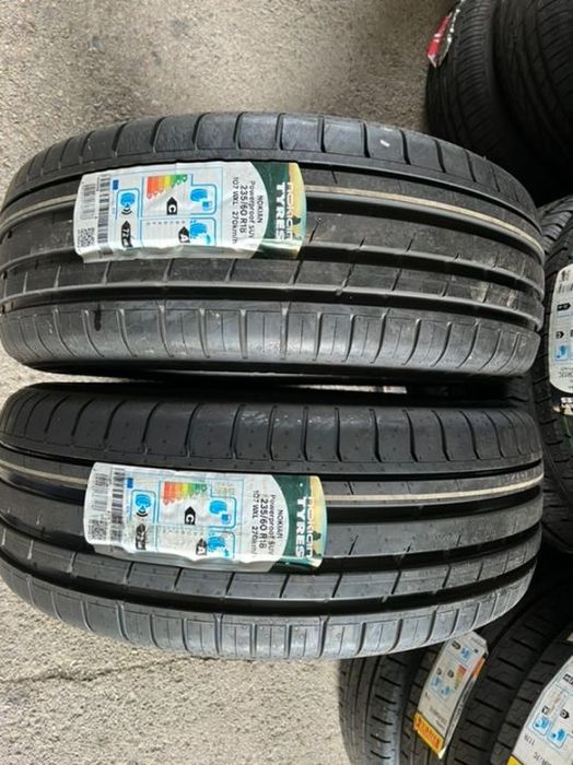 vând 2 anvelope 235/60/18 nokian de vară noi