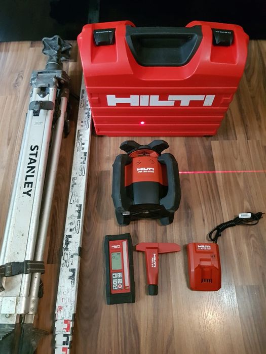 Hilti PR 30-HVS,laser rotativ cu dublă pantă.