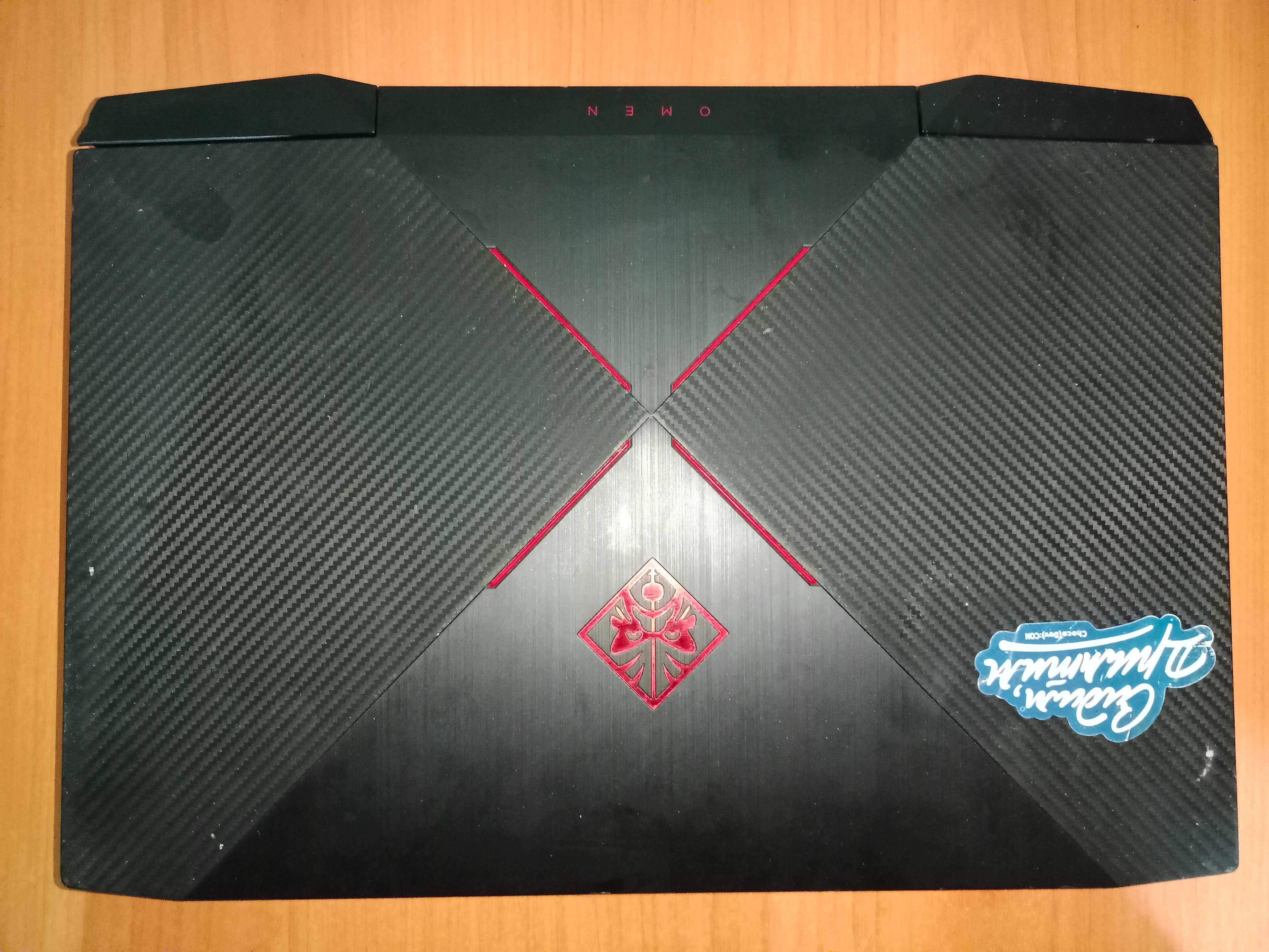 Игровой HP OMEN Core i5-7300HQ GTX-1050-4GB 16GB-DDR4 SSD256+500GB FHD