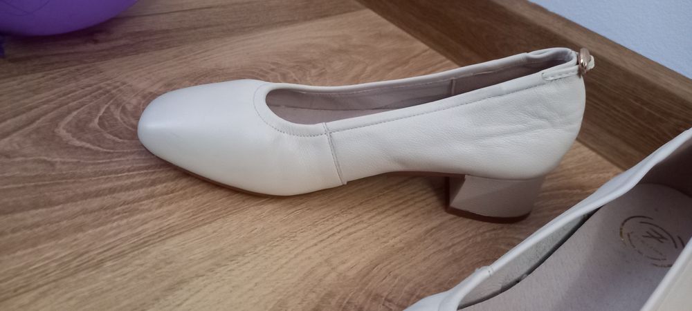 Pantofi piele naturala