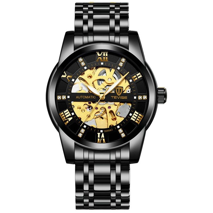 Tevise Skeleton Automatic Watch
