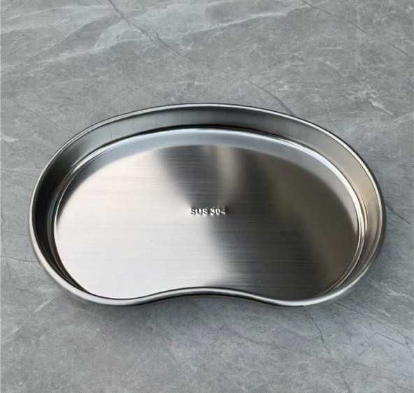 Лоток медицинский из нержавеющей стали,  15см на 21см