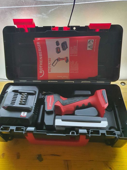 Suflanta aer cald si lanterna rothenberger rofl-180