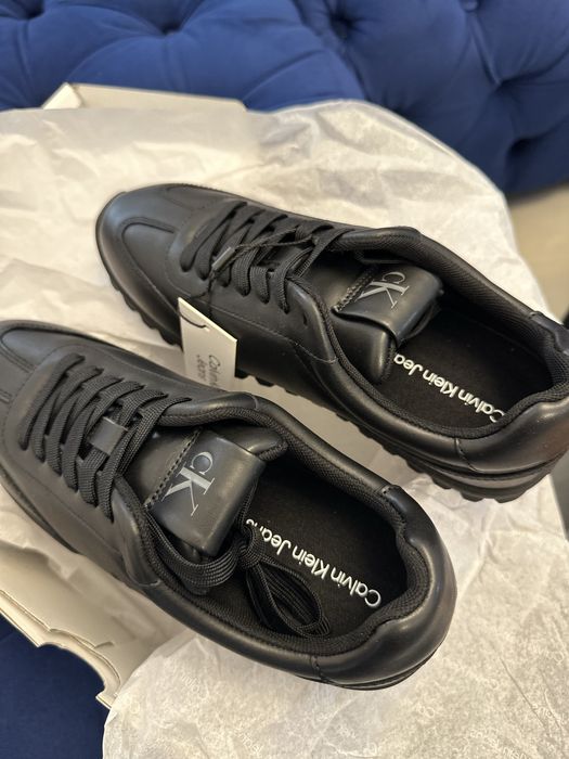 Adidasi calvin klein noi originali din piele