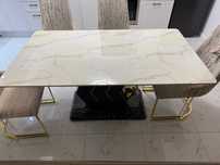 Masa extensibila MDF Vicenzo - 90 x 160/210 + scaune/optional