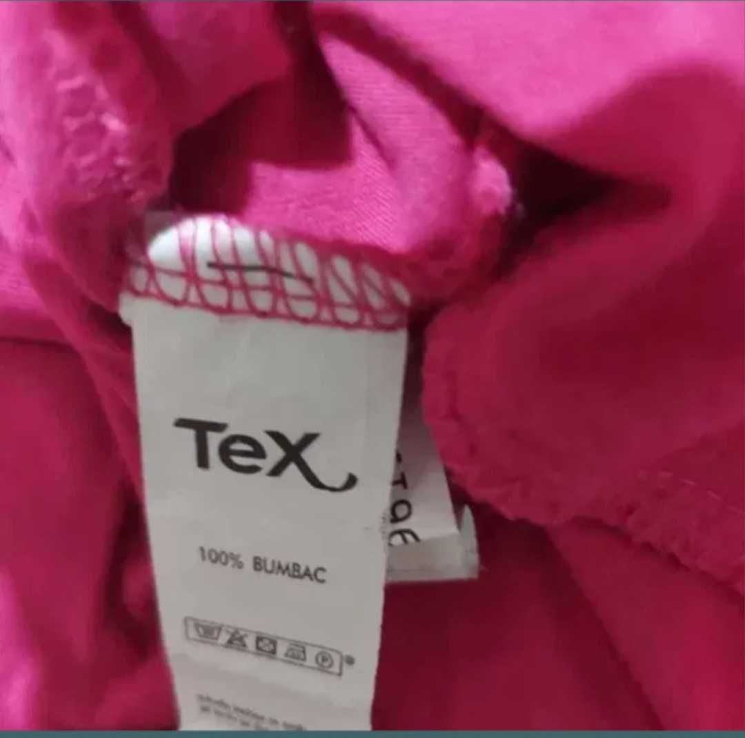 Rochie fucsia cloș bumbac M