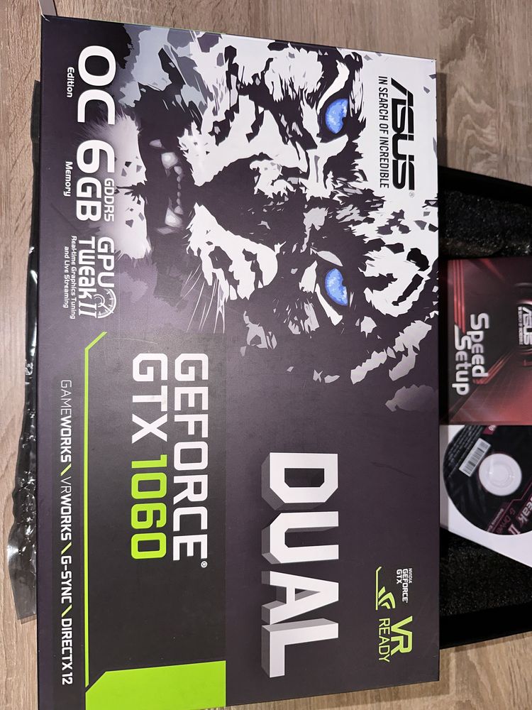 Asus geforce gtx 1060 6GB