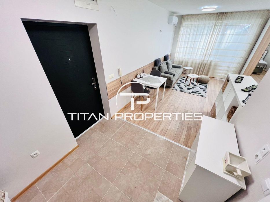 Едностаен, под наем, кв. Сарафово с включени интернет и телевизия