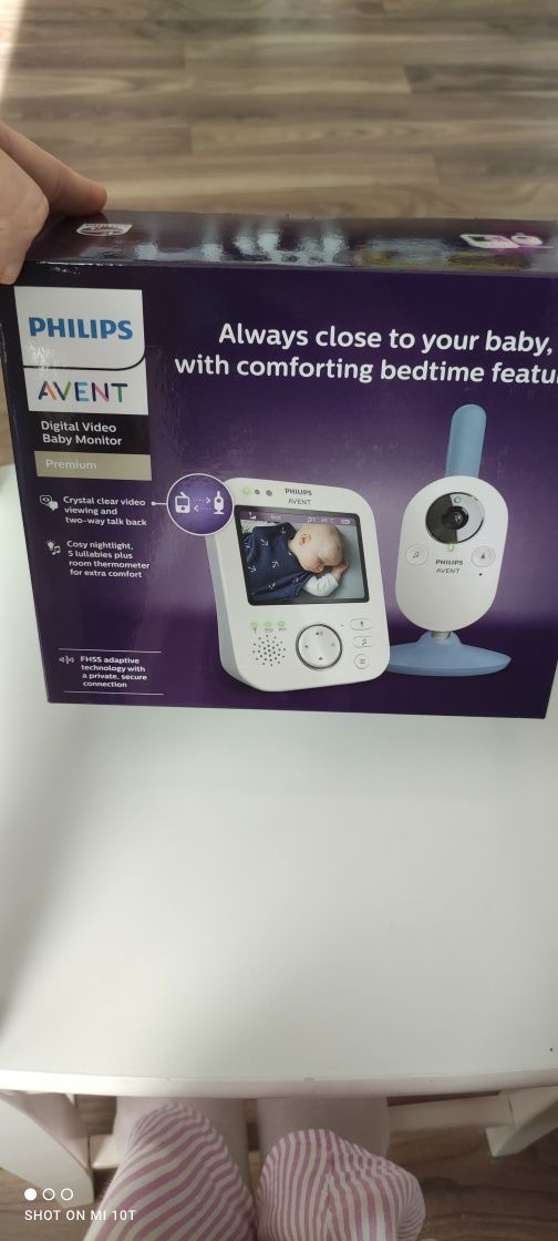 Philips SCD845/52 бебефон с камера и екран