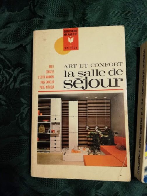 carte La salle de sejour -art et confort - vol 2 ed. Marabout