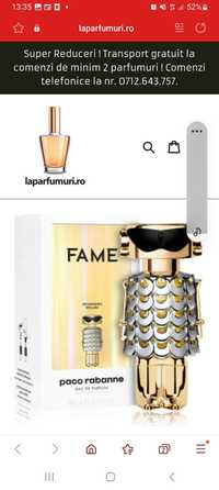 Parfum fame 100 lei