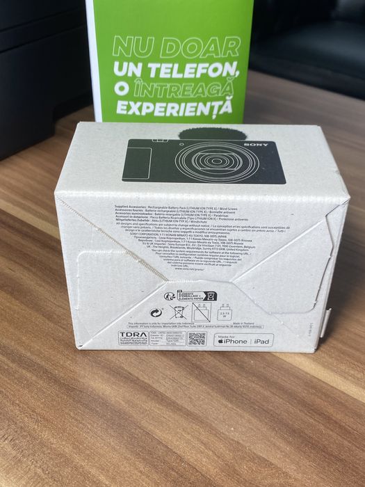 Camera Sony / Digital Camera ZV-1M2 /  BQ / Nou sigilat