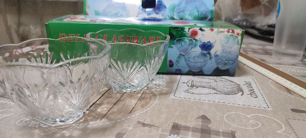 Вазочки для варенья, сухофруктов 6 шт набор.