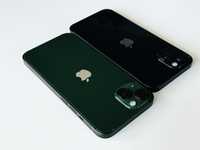 Iphone 13 256GB Green Black Като нови! Гаранция 6 месеца