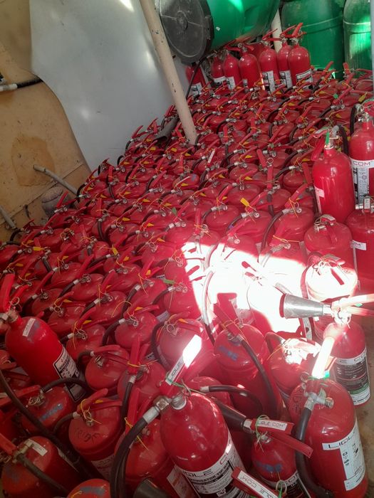 Stingător cu pulbere tip P6