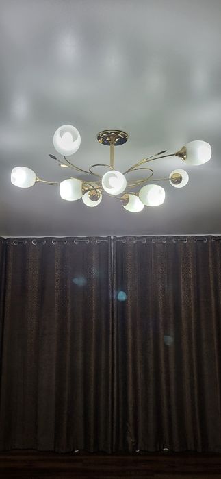Люстра, 10 светильников