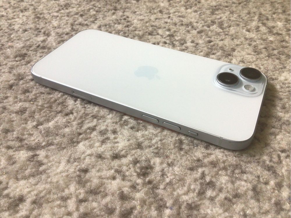 Iphone 15 PLUS albastru de 128 gb 92% baterie
